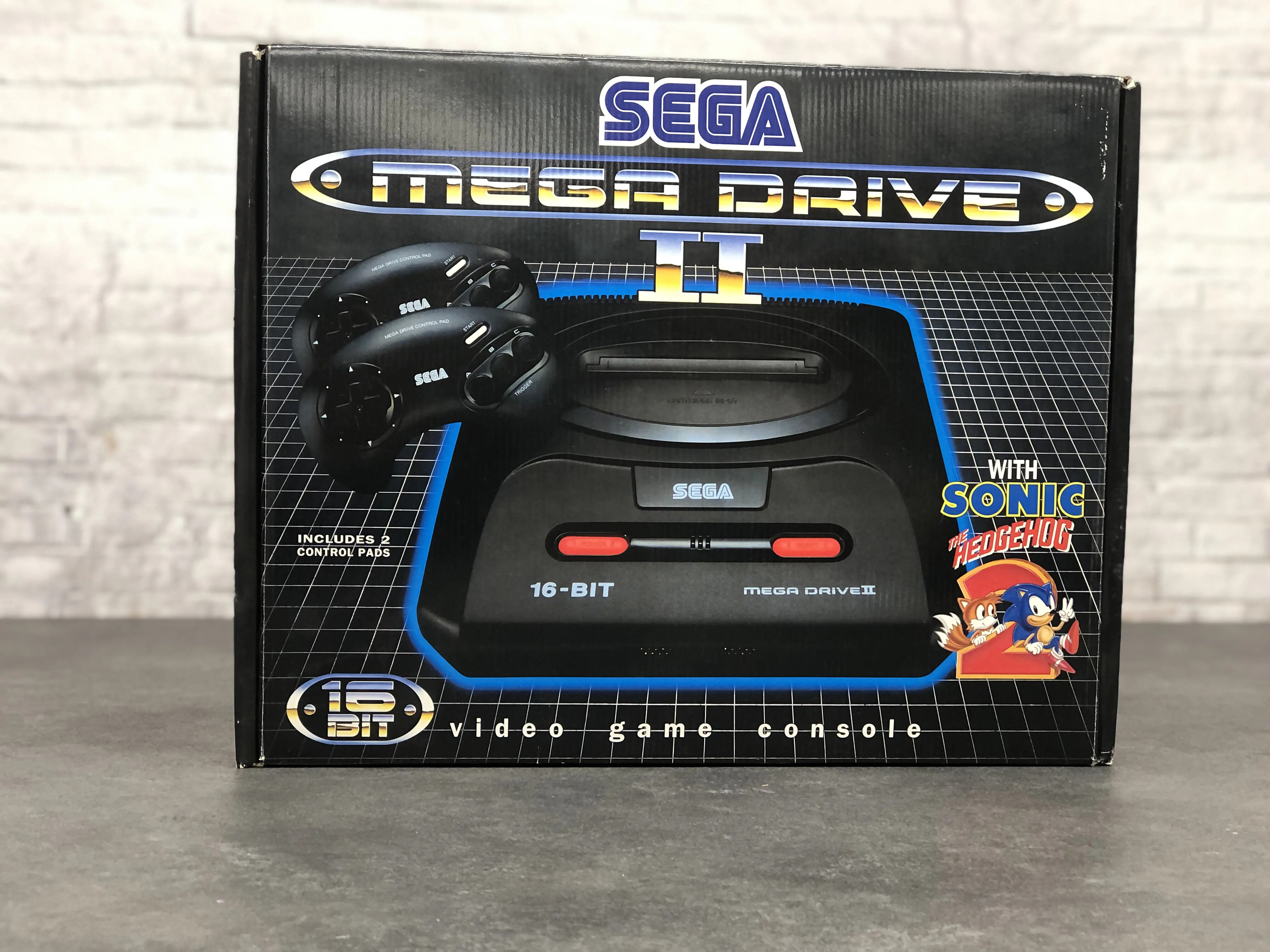 Sega Mega Drive II Console [Complete]